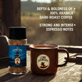 Lone Ranger Espresso Instant coffee | The Outlaw's Pistol 100% Pure Arabica | Freeze Dried | Drink Hot or Cold