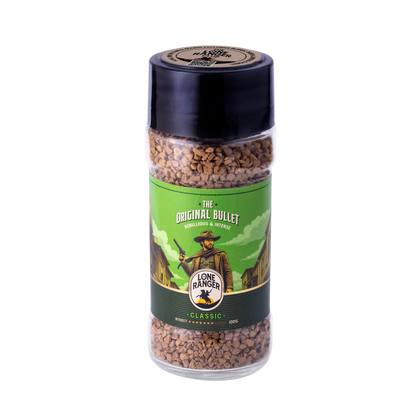 Lone Ranger Coffee Combo | Classic + Rum Flavored Instant Coffee | Each 50g | Pack of 2 | Freeze Dried