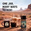 Lone Ranger, Hazelnut Instant coffee (50gm) | The Rocky Mountain 100% Pure Arabica| Freeze Dried | Drink Hot or Cold