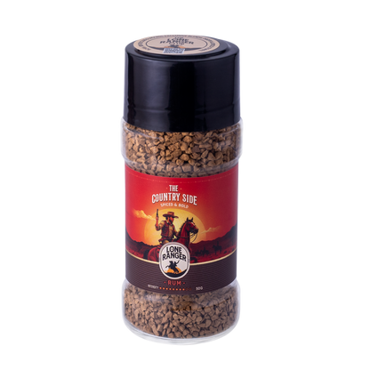 Lone Ranger Flavored Coffee Combo | Hazelnut + Rum Instant Coffee | Each 50g | Pack of 2 | Freeze Dried