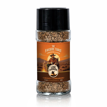 Lone Ranger Smokey Cinnamon Instant coffee (50gm) | The Fireside Toast 100% Pure Arabica | Freeze Dried | Hot or Cold