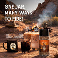 Lone Ranger Smokey Cinnamon Instant coffee (50gm) | The Fireside Toast 100% Pure Arabica | Freeze Dried | Hot or Cold